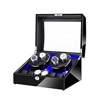 Amazon.co.jp: ワインディングマシーン 4本巻き上げ 6本収納 腕時計